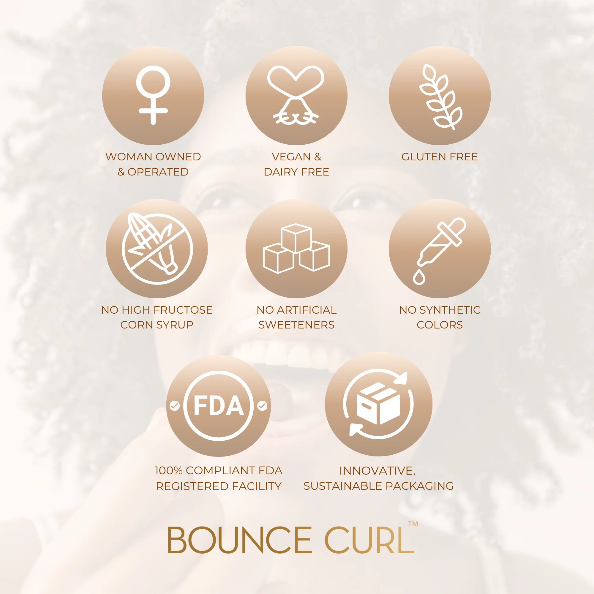Vegan Collagen Boosting Hair & Skin Gummies - Image 7